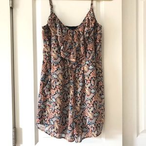 paisley romper with pockets